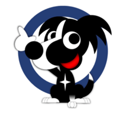 Team POPEPA (The Three Dogs)2 sticker #2177560