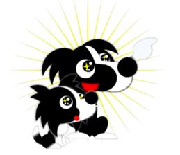 Team POPEPA (The Three Dogs)2 sticker #2177593