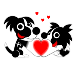 Team POPEPA (The Three Dogs)2 sticker #2177594