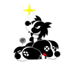 Team POPEPA (The Three Dogs)2 sticker #2177596