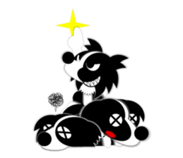 Team POPEPA (The Three Dogs)2 sticker #2177596