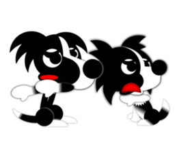 Team POPEPA (The Three Dogs)2 sticker #2177597