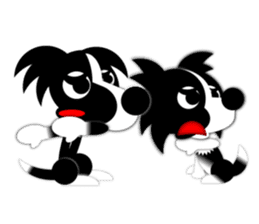 Team POPEPA (The Three Dogs)2 sticker #2177597