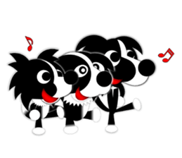 Team POPEPA (The Three Dogs)2 sticker #2177598