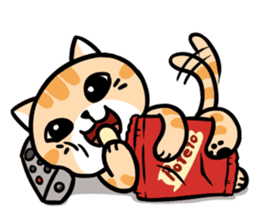 Daily Dull Cat English edition sticker #2178012
