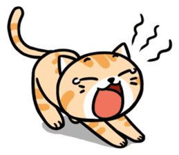 Daily Dull Cat English edition sticker #2178013