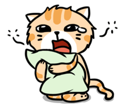 Daily Dull Cat English edition sticker #2178015