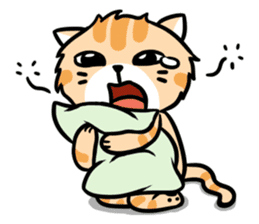 Daily Dull Cat English edition sticker #2178015