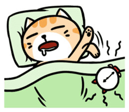 Daily Dull Cat English edition sticker #2178016