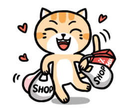Daily Dull Cat English edition sticker #2178019