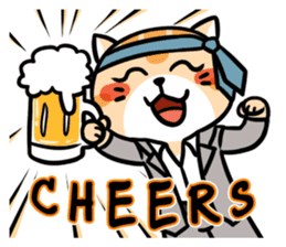 Daily Dull Cat English edition sticker #2178025