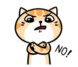 Daily Dull Cat English edition sticker #2178030