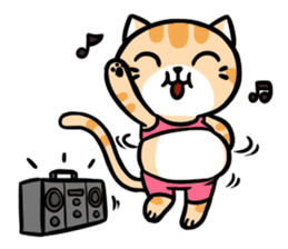 Daily Dull Cat English edition sticker #2178035
