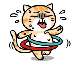 Daily Dull Cat English edition sticker #2178036