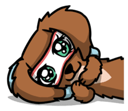 DHM waits for master English edition sticker #2178158