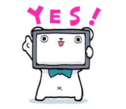 Kuma-nippo bear sticker #2178361