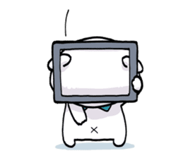 Kuma-nippo bear sticker #2178370