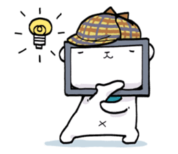 Kuma-nippo bear sticker #2178380