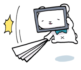 Kuma-nippo bear sticker #2178385