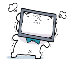 Kuma-nippo bear sticker #2178387