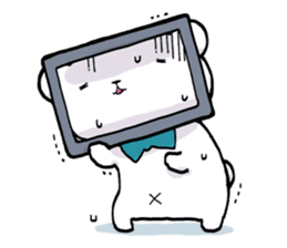 Kuma-nippo bear sticker #2178388