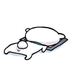 Kuma-nippo bear sticker #2178389