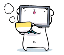 Kuma-nippo bear sticker #2178395