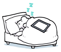 Kuma-nippo bear sticker #2178399