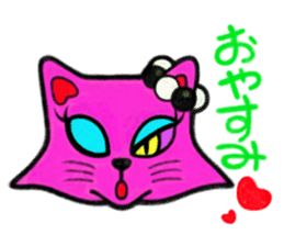 AMELIE AND SWEET CANDY CATS sticker #2178519