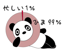 Panda Graph sticker #2178593