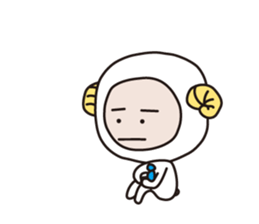 sheep butler G sticker #2179363