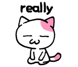 Lazy Cat Goro ENG ver. sticker #2179442