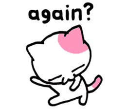 Lazy Cat Goro ENG ver. sticker #2179452