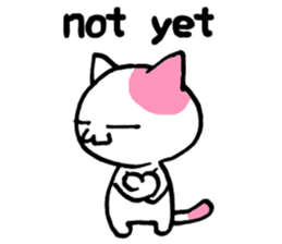 Lazy Cat Goro ENG ver. sticker #2179460