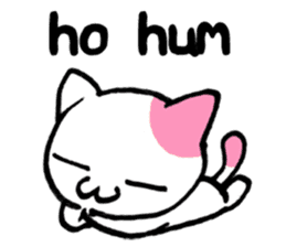 Lazy Cat Goro ENG ver. sticker #2179465