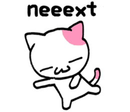 Lazy Cat Goro ENG ver. sticker #2179467