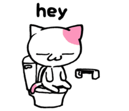 Lazy Cat Goro ENG ver. sticker #2179468