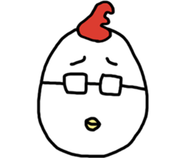 Businessman chicken sticker #2179682