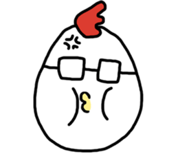 Businessman chicken sticker #2179683