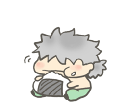 Of unruly hair "Wasa" sticker #2180840