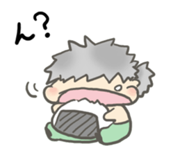 Of unruly hair "Wasa" sticker #2180841