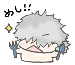 Of unruly hair "Wasa" sticker #2180848