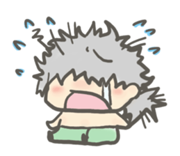 Of unruly hair "Wasa" sticker #2180877