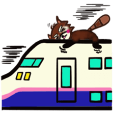 A lesser panda is thinking of what? sticker #2181498