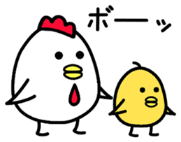 Chick and Mr. Chicken sticker #2181524
