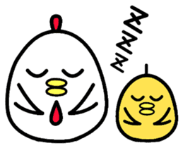 Chick and Mr. Chicken sticker #2181531