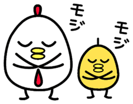 Chick and Mr. Chicken sticker #2181535