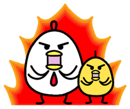 Chick and Mr. Chicken sticker #2181542