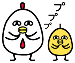 Chick and Mr. Chicken sticker #2181545