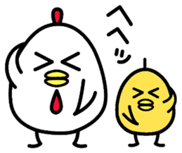 Chick and Mr. Chicken sticker #2181551